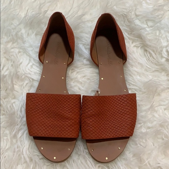 Madewell Leather Sandals Size 7.5 - Picture 3 of 8